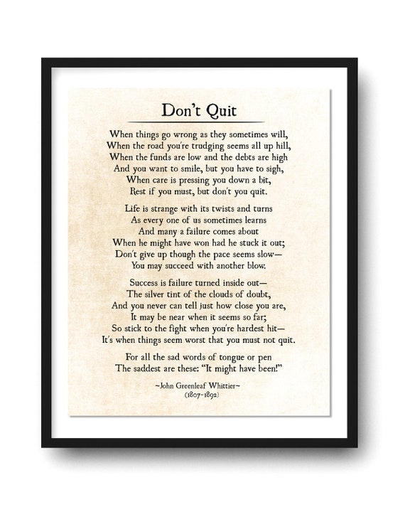 dont quit poem by john greenleaf whittier dont quit poem by john greenleaf whittier