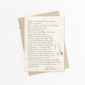 Winnie the Pooh AA Milne Quote, Today was a Difficult Day, Pooh and Piglet, Friendship Card, 5x7 Notecard, Book Quote Card Best Friends Card