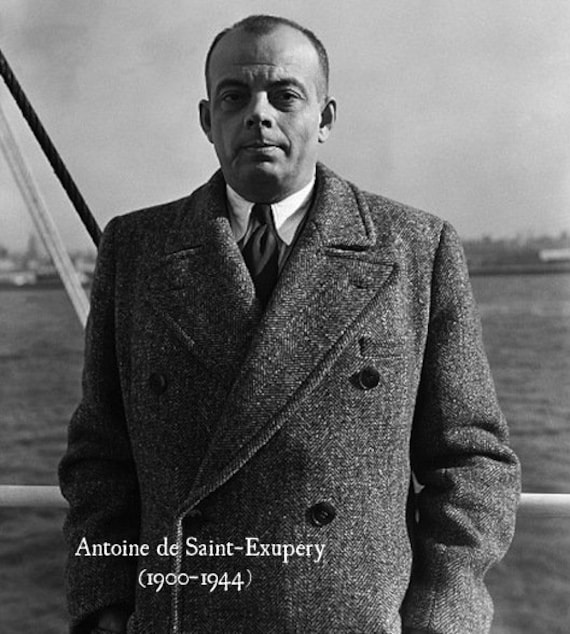 El Principito Antoine de Saint-Exupéry El Citas Etsy