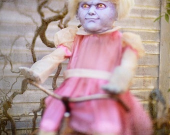 Halloween Spooky Doll Scary Creepy Child Dark Haunted Photography