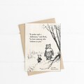 Winnie the Pooh Quote, Makes a Difference, Believes in You, AA Milne, Classic Winnie Pooh, Friendship Notecard, Best Friends Card