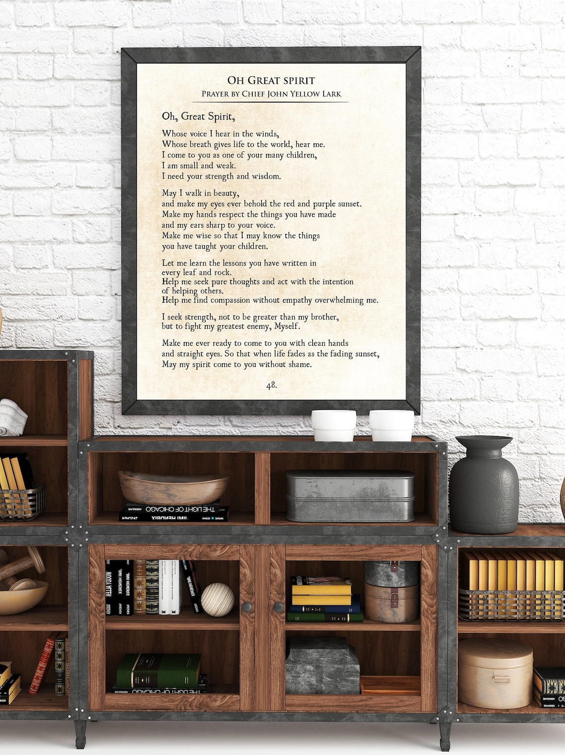 Oh Great Spirit Native American Prayer, John Yellow Lark Prayer ...
