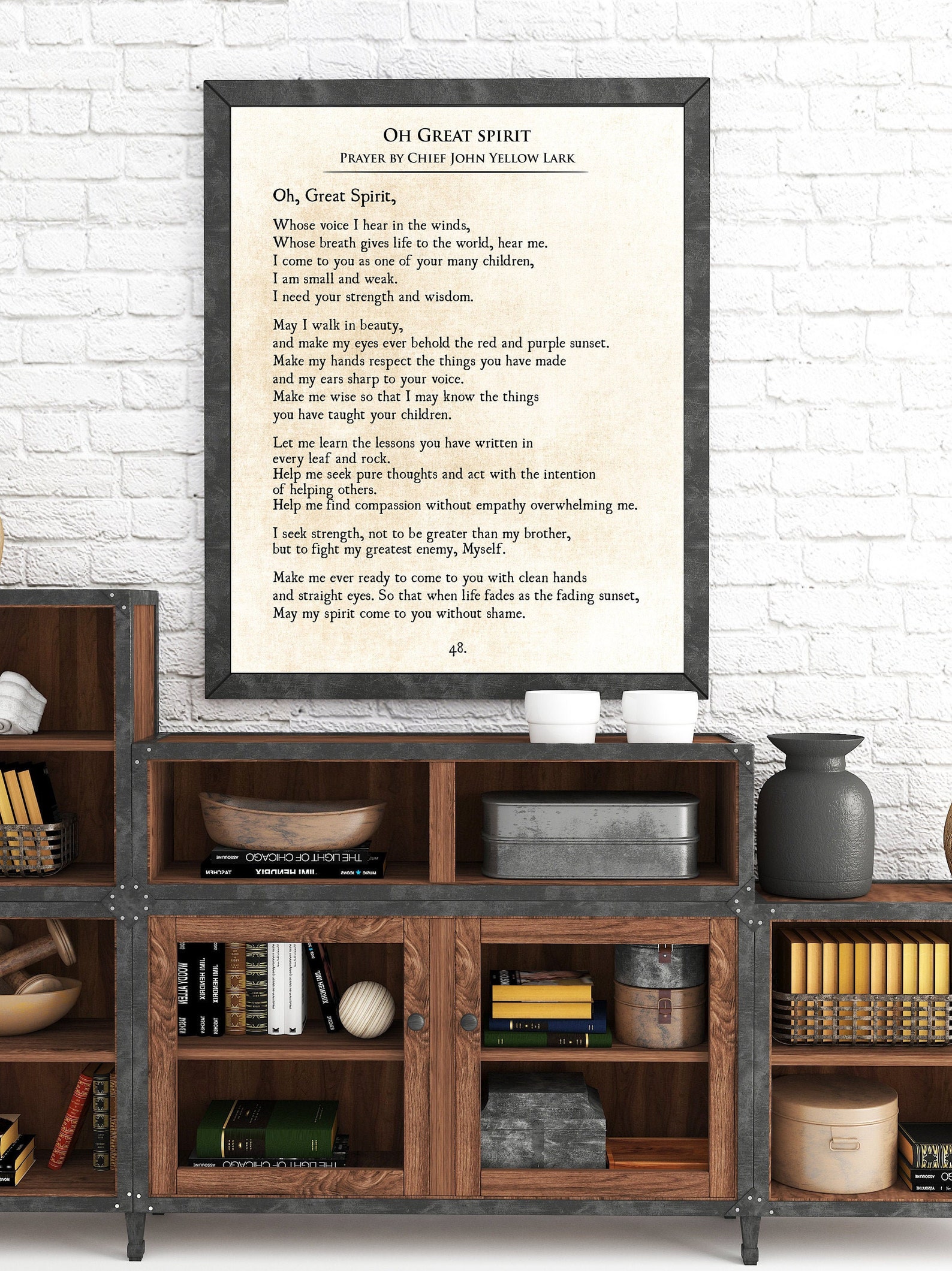 Oh Great Spirit Native American Prayer, John Yellow Lark Prayer ...