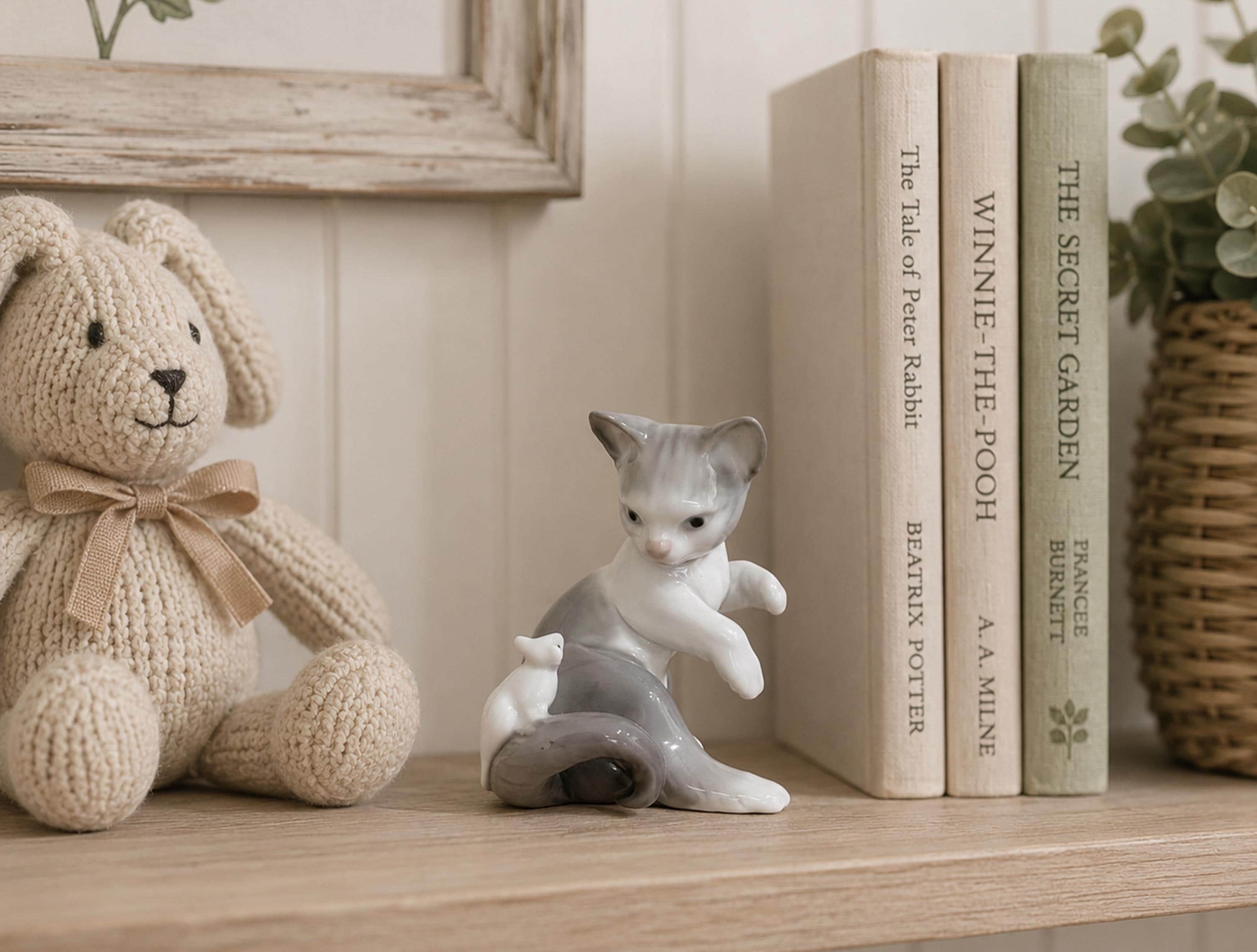 Lladro Cat Figurine - Etsy