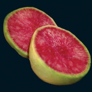 Radish - Chinese Red Meat (Watermelon) Heirloom -  25 Seeds