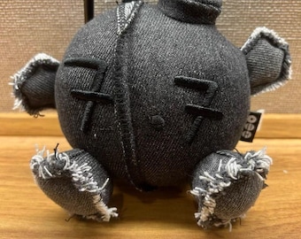 BTS Arirang Tour Denim Armee Bomb Plüsch Schlüsselanhänger | Bombe Plüschi | BTS Fan Geschenk Schlüsselanhänger | Rucksack-Accessoire