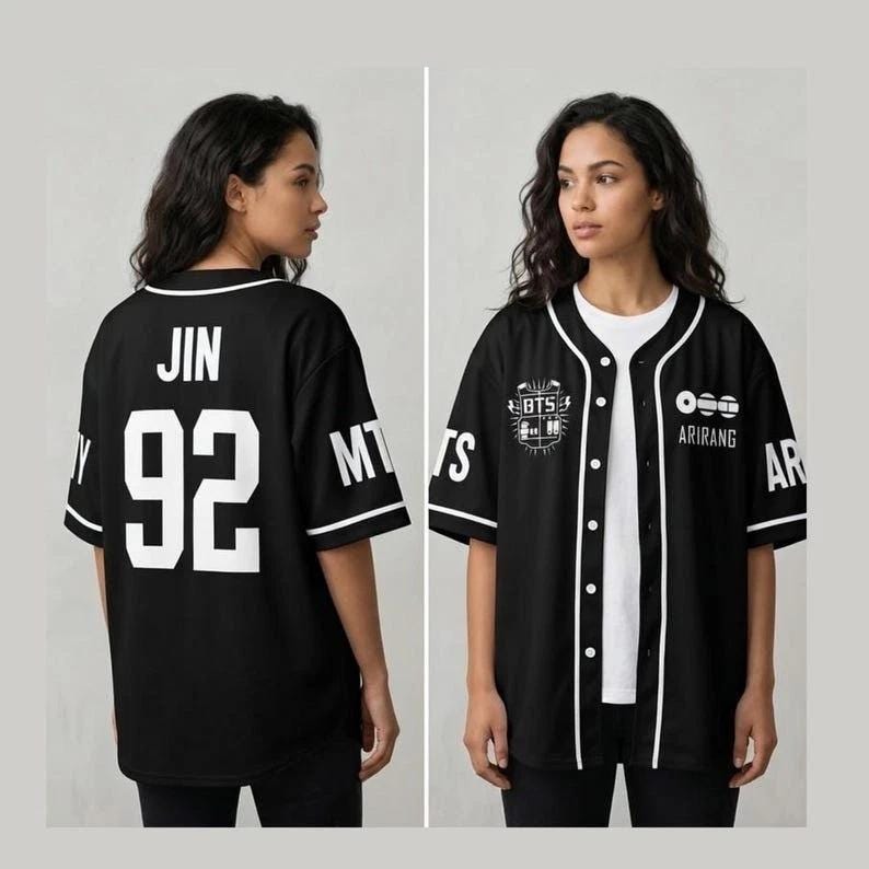 Bts World Tour Baseball Jersey - Etsy Canada