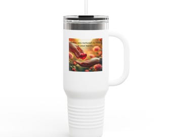 Taza de viaje con aislamiento, 40 oz