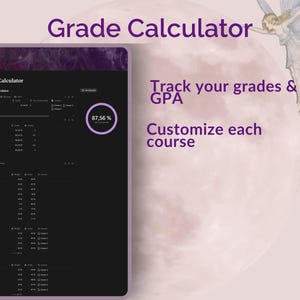 Whimsical Notion Student Planner, Academic Template (Digital Planner) image 5