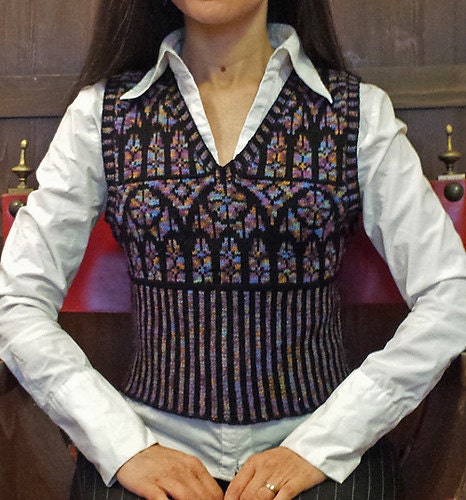 Knitting Pattern: Woman's Vest (
