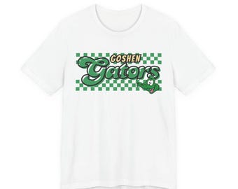 Goshen Gators Tee | School Mascot Shirt | Bella & Canvas T-Shirt
