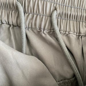 Quince Tiered Maxi Skirt XS Olive Green Tencel Lyocell Elastic Waist image 4