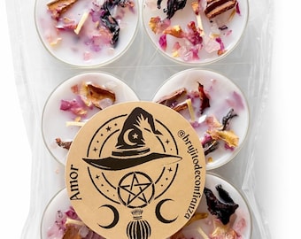 Ritualized Candles - 6 pieces.