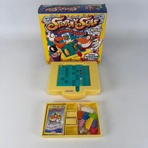 Binary Arts Stormy Seas Seafaring Sliding Boat Puzzle 1997 Vintage 40 Puzzles