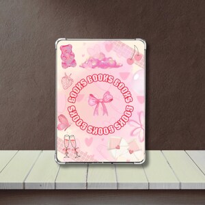 Funda Coquette para Kindle / Decoración rosa para lector electrónico (Descarga digital)