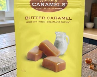 Heavenly Caramels: Rich, Creamy Soft Butter Caramels Made With Fresh Cream