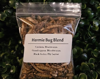 Hermie Bug Blend-Hermit Crab Food-Hermie Galore-