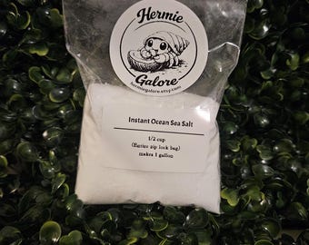 Instant Ocean Sea Salt- Hermit Crab Food- Hermie Galore-