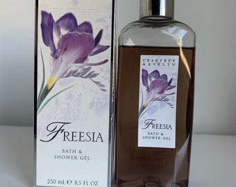 Gel de ducha y baño Crabtree & Evelyn Freesia Vintage (Fragancia descontinuada)
