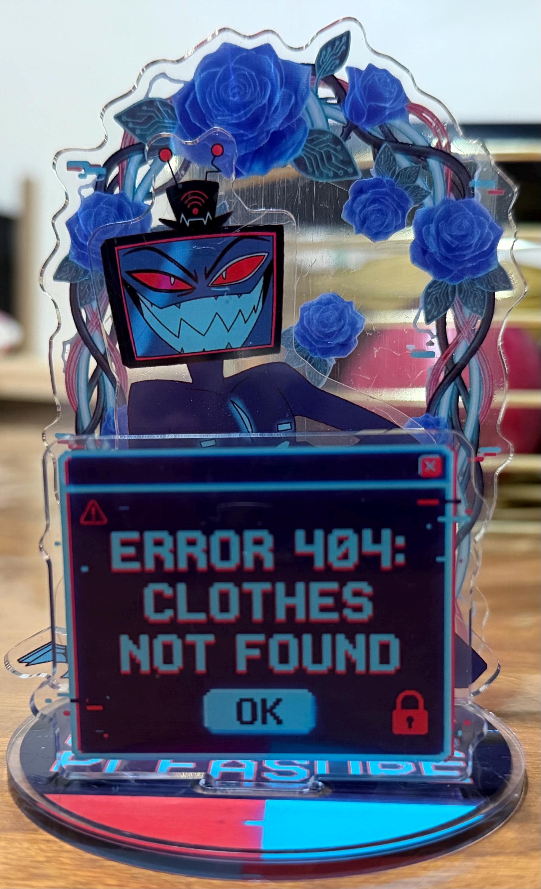 Vox Hazbin Hotel Acrylic Standee Figure | the Vees TV Demon