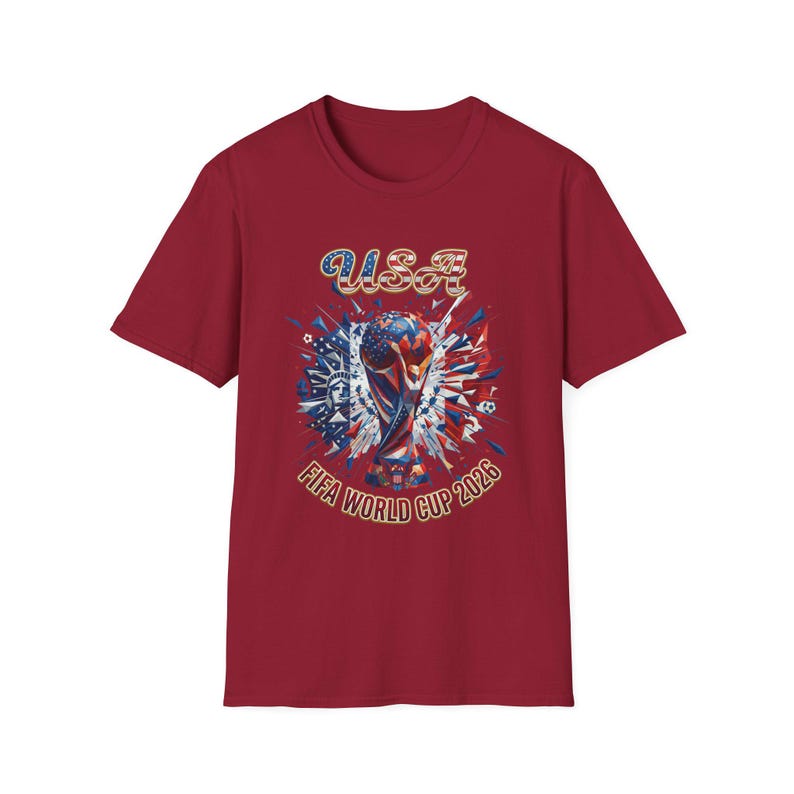 Camiseta de la selección de fútbol de EE. UU. para la Copa Mundial de 2026 / Camiseta de fútbol USMNT con arte cinético imagen 18