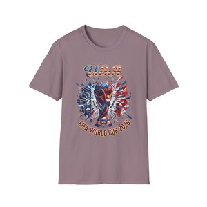 Camiseta de la selección de fútbol de EE. UU. para la Copa Mundial de 2026 / Camiseta de fútbol USMNT con arte cinético imagen 15