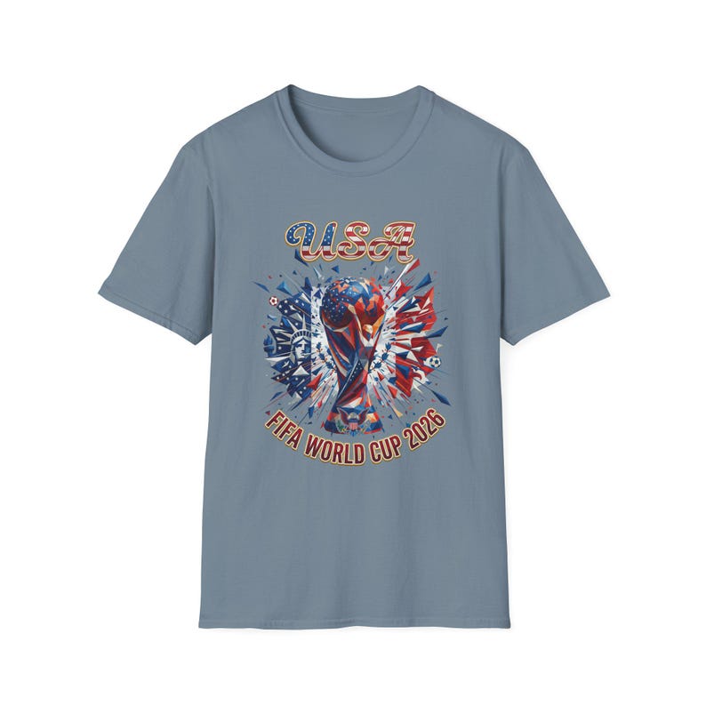 Camiseta de la selección de fútbol de EE. UU. para la Copa Mundial de 2026 / Camiseta de fútbol USMNT con arte cinético imagen 11