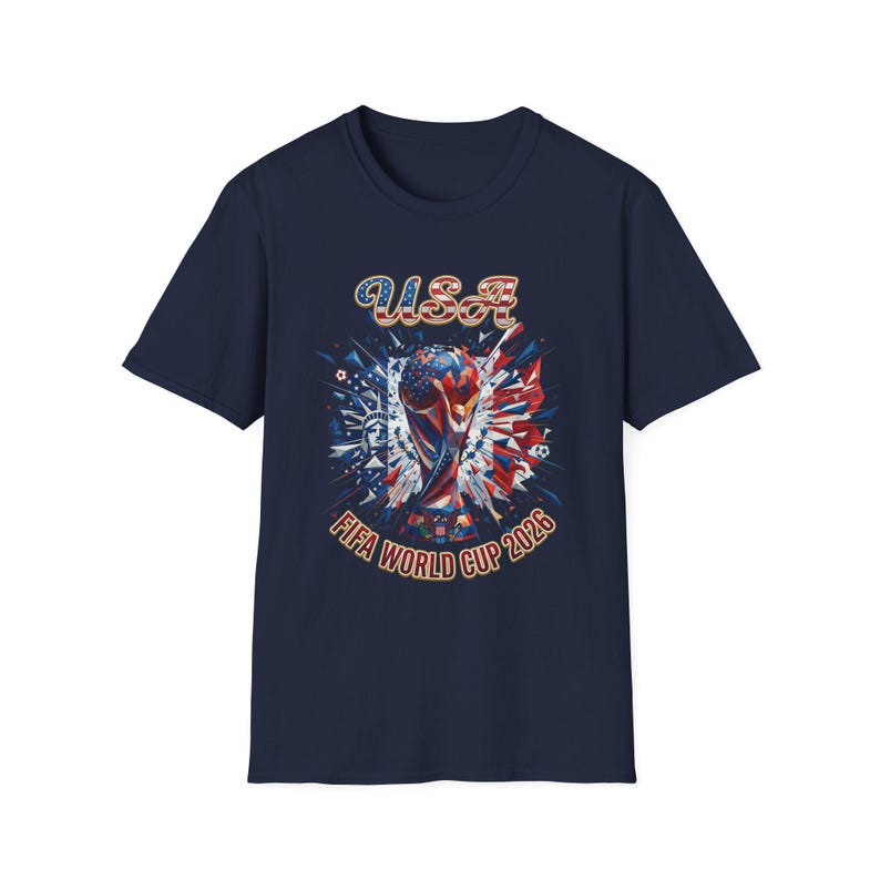 Camiseta de la selección de fútbol de EE. UU. para la Copa Mundial de 2026 / Camiseta de fútbol USMNT con arte cinético imagen 14