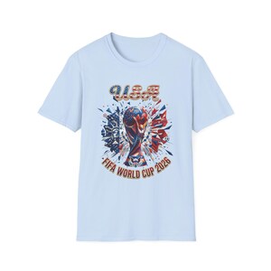 Camiseta de la selección de fútbol de EE. UU. para la Copa Mundial de 2026 / Camiseta de fútbol USMNT con arte cinético imagen 10