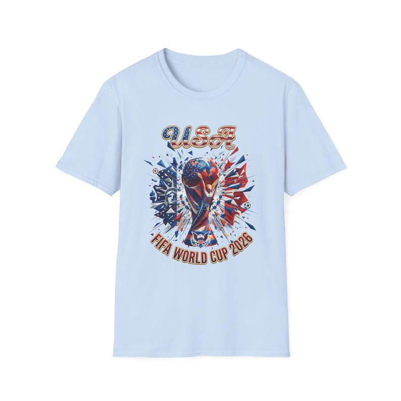 Camiseta de la selección de fútbol de EE. UU. para la Copa Mundial de 2026 / Camiseta de fútbol USMNT con arte cinético imagen 10
