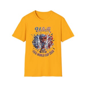 Camiseta de la selección de fútbol de EE. UU. para la Copa Mundial de 2026 / Camiseta de fútbol USMNT con arte cinético imagen 5