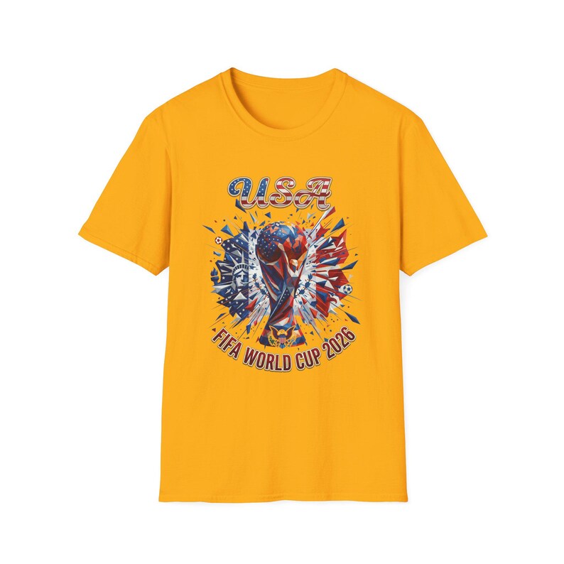 Camiseta de la selección de fútbol de EE. UU. para la Copa Mundial de 2026 / Camiseta de fútbol USMNT con arte cinético imagen 5