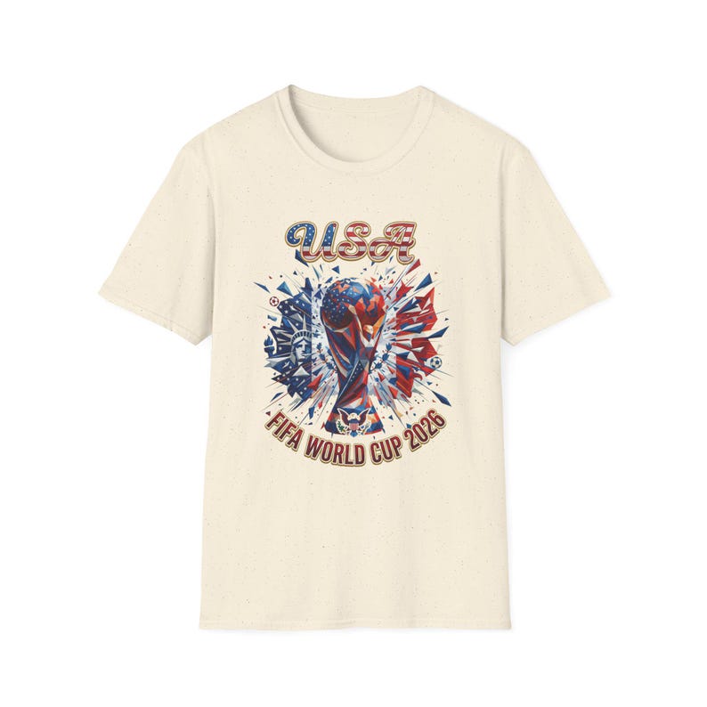 Camiseta de la selección de fútbol de EE. UU. para la Copa Mundial de 2026 / Camiseta de fútbol USMNT con arte cinético imagen 6
