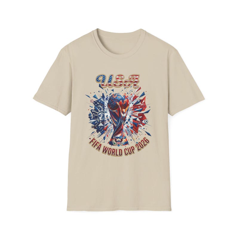 Camiseta de la selección de fútbol de EE. UU. para la Copa Mundial de 2026 / Camiseta de fútbol USMNT con arte cinético imagen 3