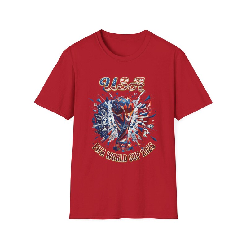 Camiseta de la selección de fútbol de EE. UU. para la Copa Mundial de 2026 / Camiseta de fútbol USMNT con arte cinético imagen 17