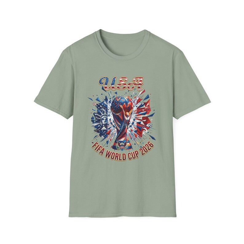 Camiseta de la selección de fútbol de EE. UU. para la Copa Mundial de 2026 / Camiseta de fútbol USMNT con arte cinético imagen 9