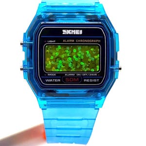 Modded Jelly Digital Watch (Simpson Wave)