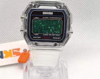 Modded digital watch (Nurgle Green)