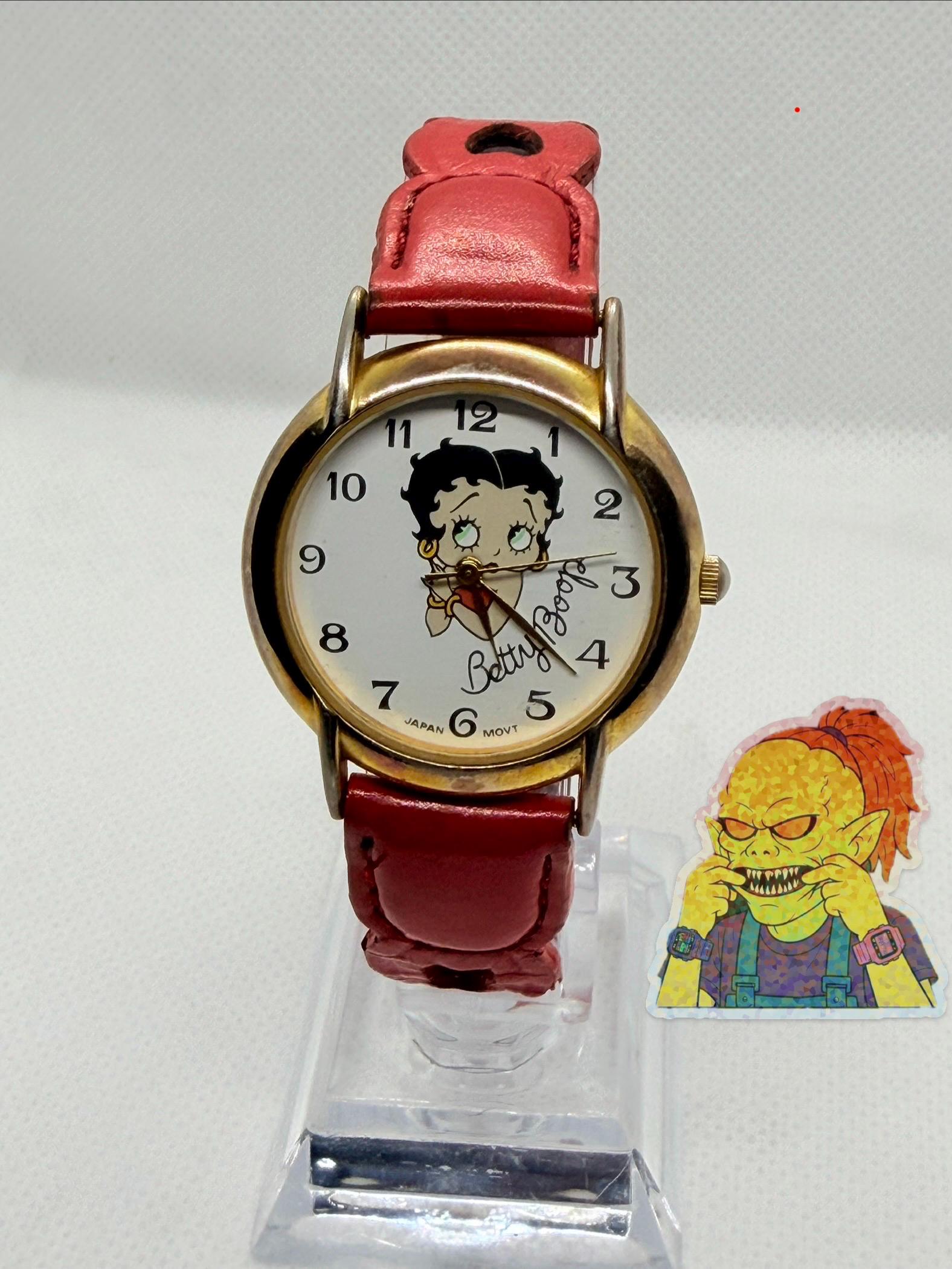 Betty Boop Watch Vintage - Etsy
