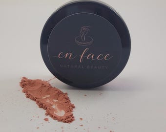 FREE Shipping - En Face LIMITED All Natural Mineral and Herbal Blush - Spiced Rose