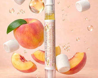 Marshmallow & White Peach Scented Cuticle Oil pen 3ml