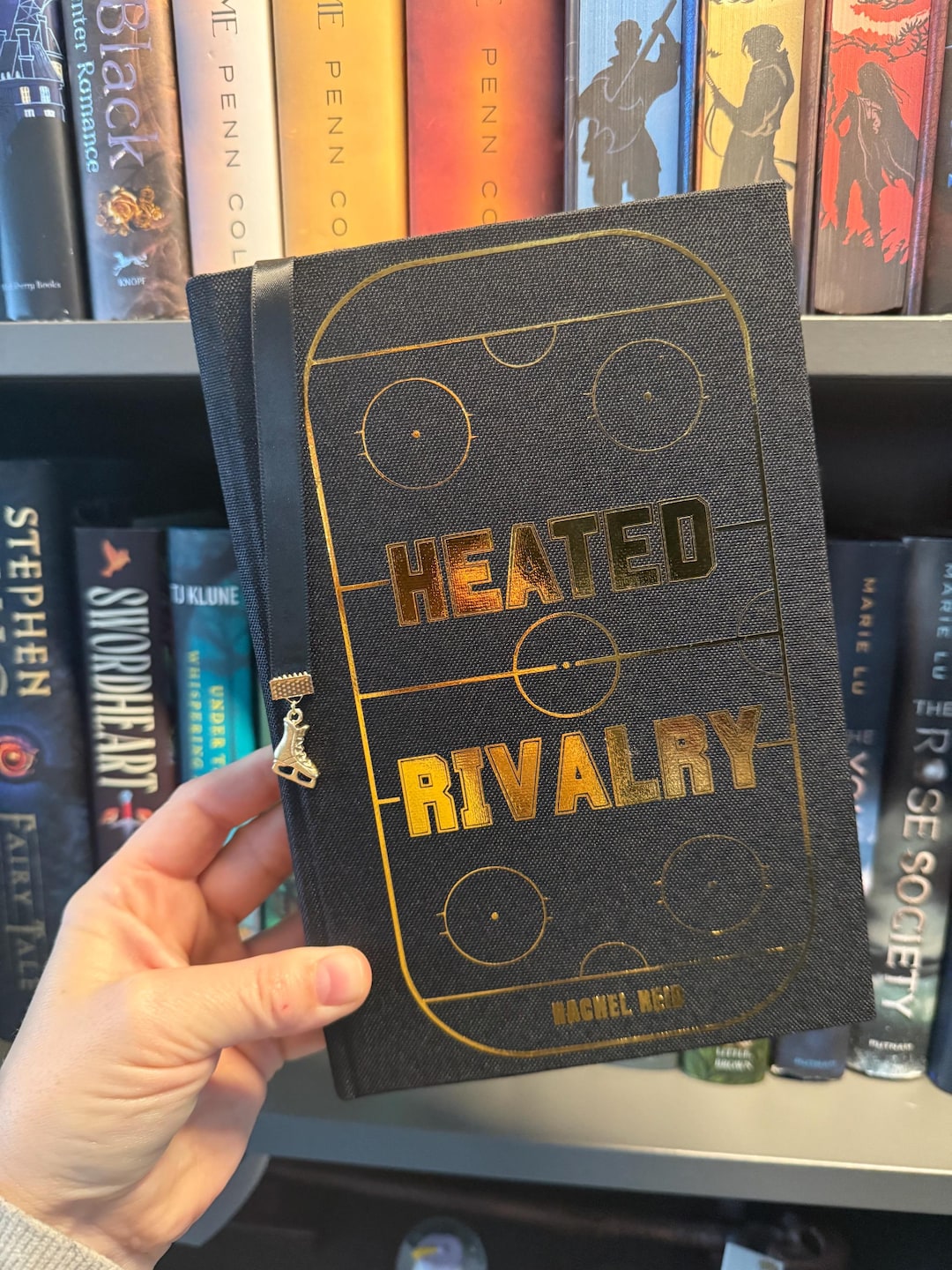 Heart Rivalry Book Heated Rivalry by Rachel Reid Hardcover Rebound Book - Etsy