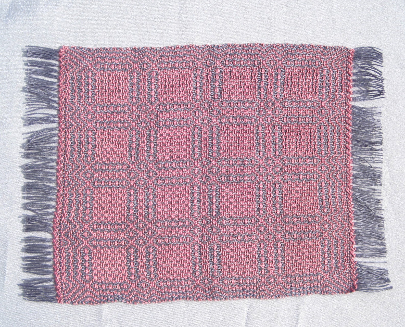 Dollhouse Rug Miniature Handwoven Area Rug Miniature Pink - Etsy