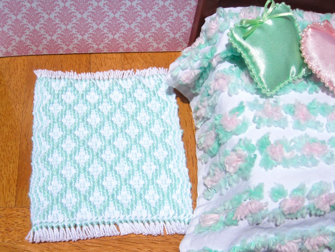 Barbie's Baby Krissy Blanket Handwoven Miniature Doll Etsy