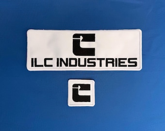 Parches de técnico de trajes espaciales de "ILC Industries" de la era Apolo (réplica)
