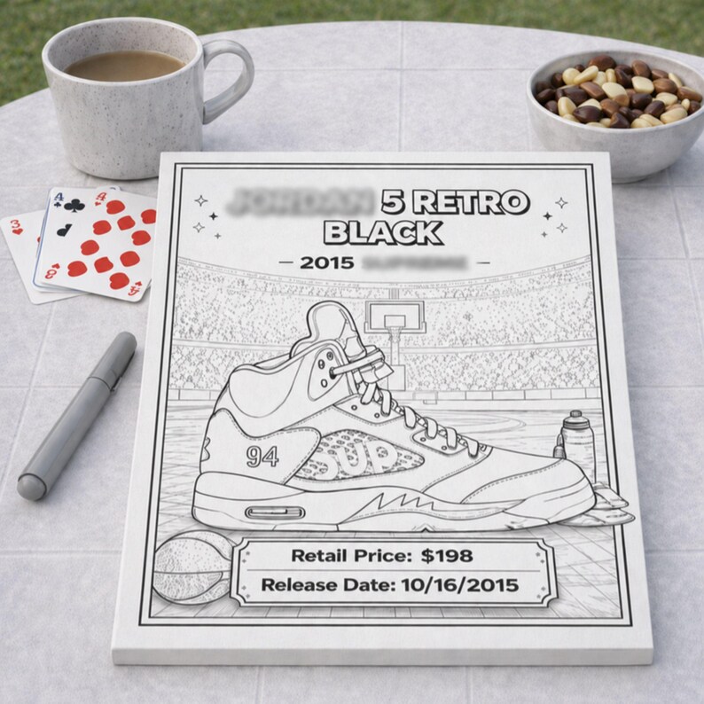 The Ultimate Streetwear Collab Coloring Book - Etsy
