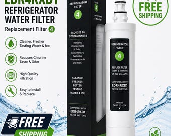 EDR1RXD1 Refrigerator Water Filter Replacement