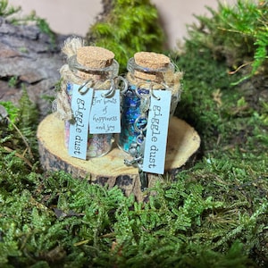 Fairy Giggle Dust Potion, Happy Vibes, Birthday Favor, Fairy Dust
