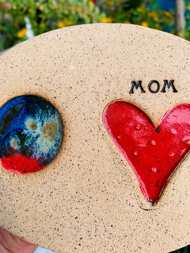Perfect Gift for Mom Abuela, Mimi, Memaw, Custom Personalized Puddler Stone For Butterflies, Pollinators, Gardeners, Muddler image 4