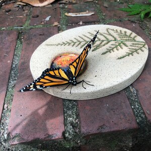 Perfect Gift for Mom Abuela, Mimi, Memaw, Custom Personalized Puddler Stone For Butterflies, Pollinators, Gardeners, Muddler image 8